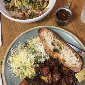 Sunny Side Breakfast - Hilo Moco (furthest away) and the Blackstone Omelette - Breakfast & Brunch Near Me - Sacramento, California Sunny Side Breakfast - Hilo Moco (furthest away) and the Blackstone Omelette - Breakfast & Brunch Near Me - Sacramento, California