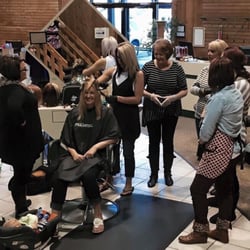 We love education! We have an in-salon Paul Mitchell class once a month.