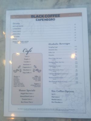 Menu photo 1 Black Coffee Cafe Negro Winter Park, FL Menu photo 1 Black Coffee Cafe Negro Winter Park, FL