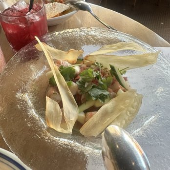 Lunetta Dining Room & Bar - Rockfish ceviche - New American Near Me - Santa Monica, California