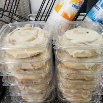 Shivers And Jitters - Cinnamon rolls! We try to have them every day. Fresh, sweet and some with raisins if toy are so inclined - Coffee & Tea Near Me - Vernal, Utah