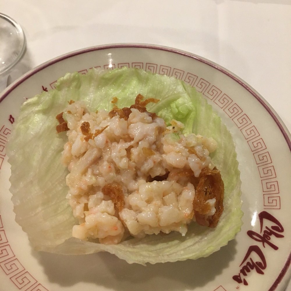 Chef Chu's - Shrimp lettuce wrap. So yummy - Chinese Near Me - Los Altos, California