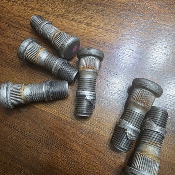 Discount Tire - These are the lugs Discount tire broke. - Tires Near Me - Madison, Alabama Discount Tire - These are the lugs Discount tire broke. - Tires Near Me - Madison, Alabama