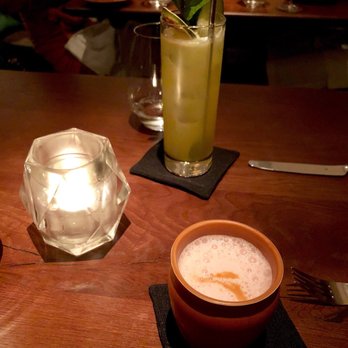 Indian Accent - Rose lassi in cocunut milk - Indian Near Me - London, XGL