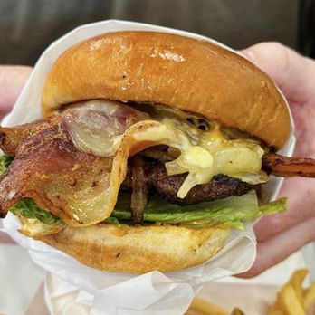 Galbi Burger Smokey Point - Jalapeno Blast Burger - Korean Near Me - Arlington, Washington