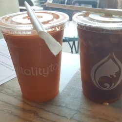Elite Week: Vitality Tap - Melon juice and cold brew nitro Mexican coffee
