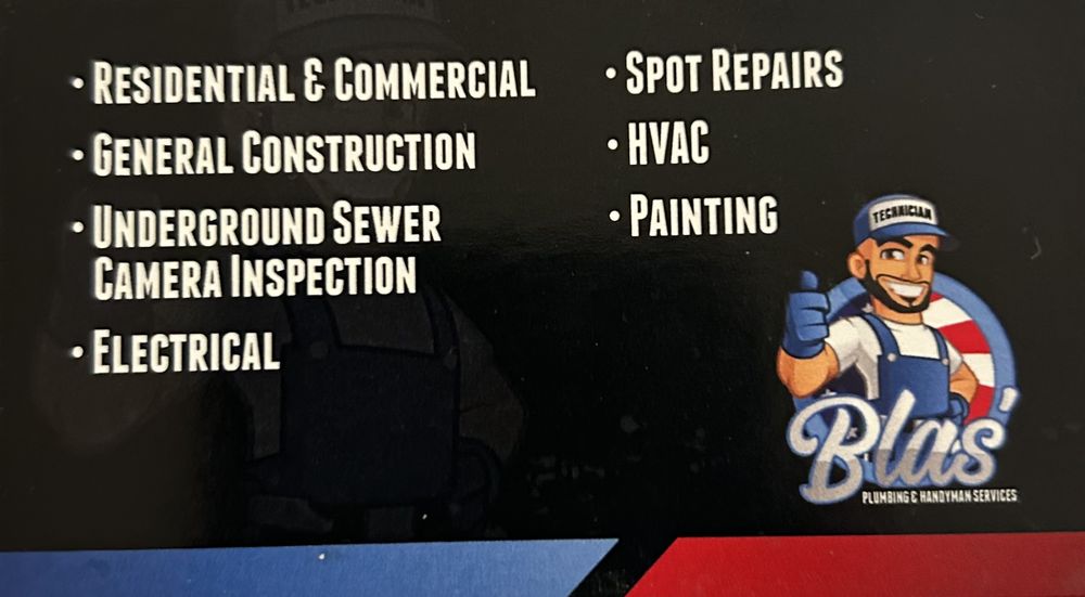Slide of Blas’s Plumbing And Handyman Services