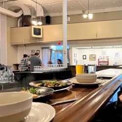 The Wisdom Table - Bar area seating