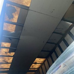 Elite trailer repair - Repaired with fiber glass, sheet metal, and sealed !!!!!