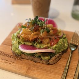 Avocado smash toast Avocado smash toast