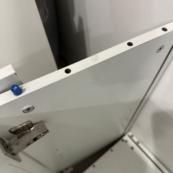Florida Safety Movers - This is a piece of furniture that they completely destroyed it was a two double door cabinet - Movers Near Me - Dania Beach, Florida