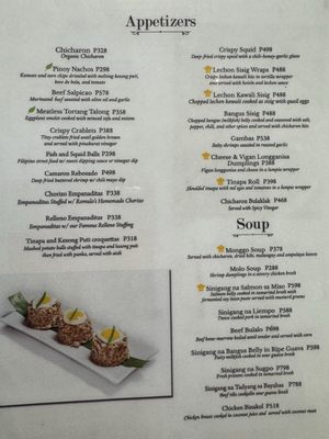 Menu photo 1 Romulo Cafe Quezon City, NCR