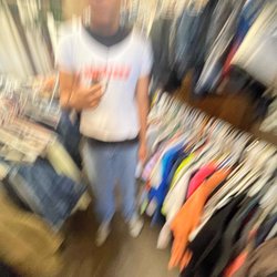 Nifty Thrifty - hooters tee