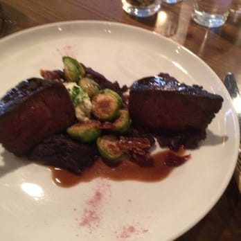 Distilled On Jefferson - Porcini rubbed filet - Southern Near Me - Lexington, Kentucky Distilled On Jefferson - Porcini rubbed filet - Southern Near Me - Lexington, Kentucky