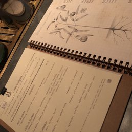 Drink menu