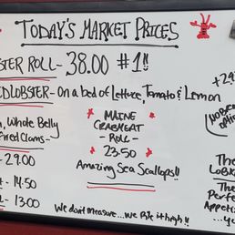 Daily menu prices Daily menu prices