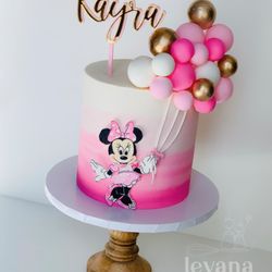Leyana Sugar Studio - Minnie Mouse birthday cake