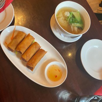 Tai Me Up - Spring roll wonton soup - Thai Near Me - Phoenixville, Pennsylvania Tai Me Up - Spring roll wonton soup - Thai Near Me - Phoenixville, Pennsylvania