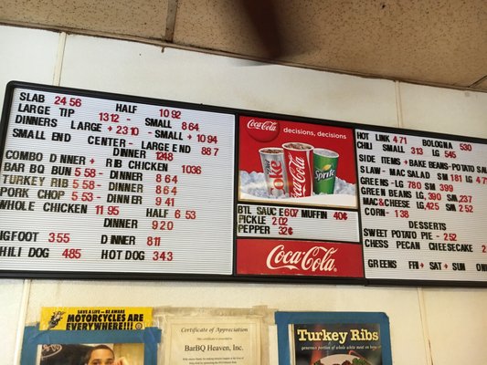 Menu photo 3 Bar-B-Q Heaven Indianapolis, IN Menu photo 3 Bar-B-Q Heaven Indianapolis, IN