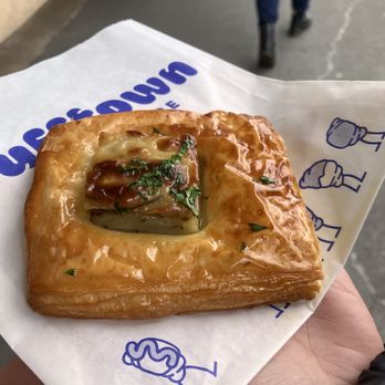 Pufftown Bakehouse - Seasonal Potato Gratin $7 - Bakeries Near Me - Seattle, Washington Pufftown Bakehouse - Seasonal Potato Gratin $7 - Bakeries Near Me - Seattle, Washington