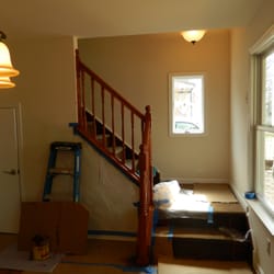 GWenCo & Sons - Stairway handrail, and paint