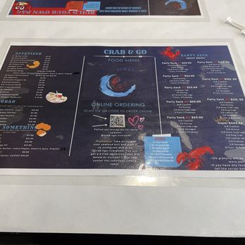 Crab N Go - Menu - Seafood Near Me - Liverpool, New York
