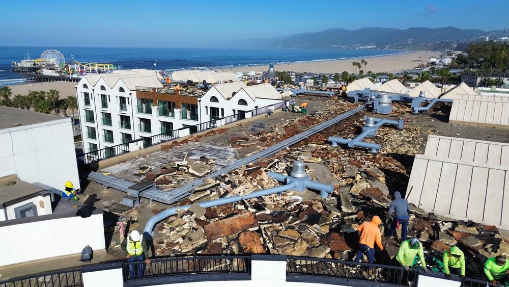 Slide of Munoz Roof and Roof Removal