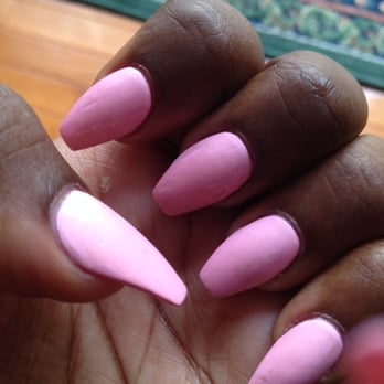 Magic Nails - terrible polish and shape - Nail Salons Near Me - Ypsilanti, Michigan