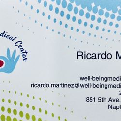 Well-Being Medical Center - Business card