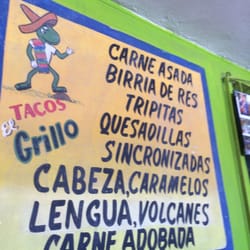 El Grillo - Simple menu- delicious.