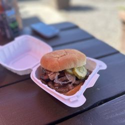 Slick Fork BBQ - Brisket Sandwich