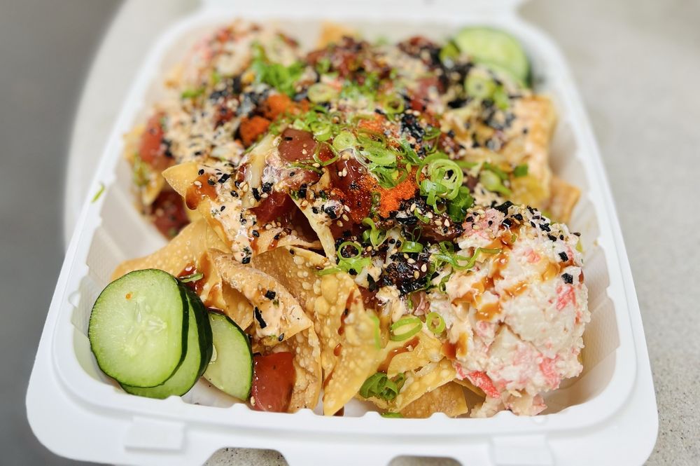 Food from Ry’s Poke Shack