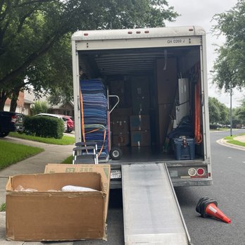 Pack and Save Moving - Inside of truck. - Movers Near Me - Cedar Park, Texas
