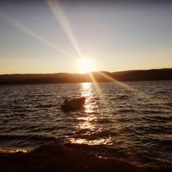 Gone Creek Campgrounds - Sunset on Timothy Lake
