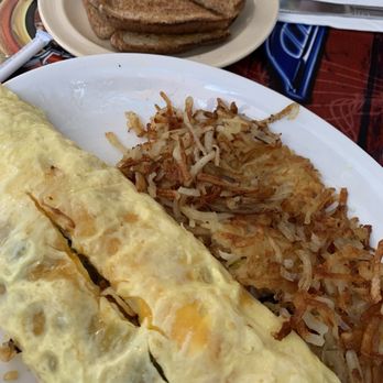 Crazy Ottos Empire Diner - 1/2 Vegetarian Omelet Breakfast - Coffee & Tea Near Me - Herkimer, New York