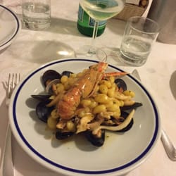 Trattoria Osvaldo - Gnocchetti con scampi muscoli e seppie