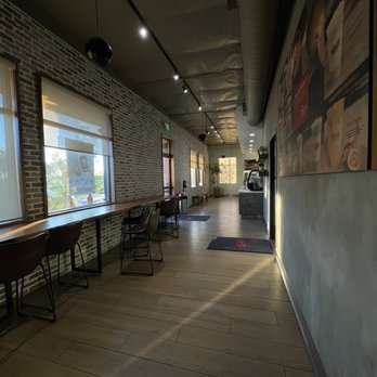 7 Leaves Cafe - View from restrooms - Coffee & Tea Near Me - Santa Ana, California