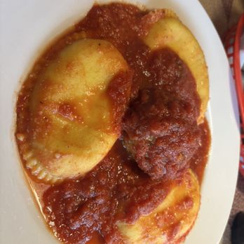 Joey's Classic Italian Dining - Ravioli with meatball - Italian Near Me - Syracuse, New York Joey's Classic Italian Dining - Ravioli with meatball - Italian Near Me - Syracuse, New York