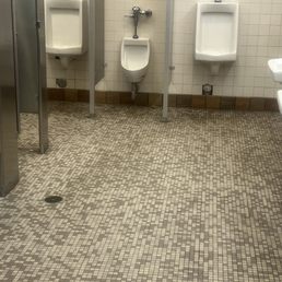 The room smells like urine and ammonia! I don't think the floors been cleaned in 20 years! Just nasty! The room smells like urine and ammonia! I don't think the floors been cleaned in 20 years! Just nasty!