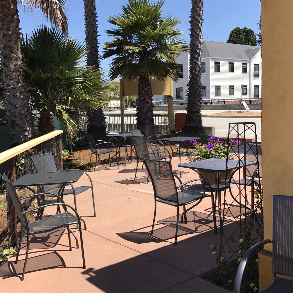 Coffeeville - Beautiful enclosed patio area - dog friendly!! - Coffee & Tea Near Me - Watsonville, California Coffeeville - Beautiful enclosed patio area - dog friendly!! - Coffee & Tea Near Me - Watsonville, California