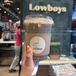 Hojicha latte