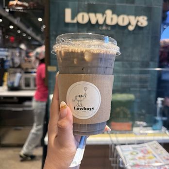 Elite Experience: Lowboys Cafe - Lenox Hill - Hojicha latte - Yelp Events Near Me - New York, New York