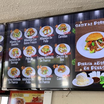 Cemitas Poblanas - Menu - Latin American Near Me - Los Angeles, California Cemitas Poblanas - Menu - Latin American Near Me - Los Angeles, California