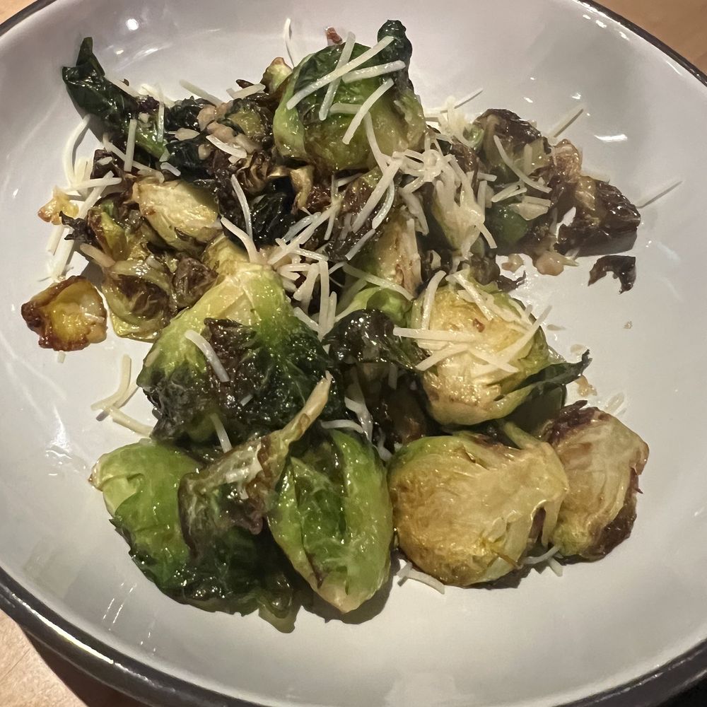 Roasted Brussel Sprouts. Very good!