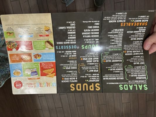 Menu photo 1 McAlister's Deli Fort Wayne, IN Menu photo 1 McAlister's Deli Fort Wayne, IN