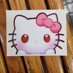 Hello Kitty car sticker