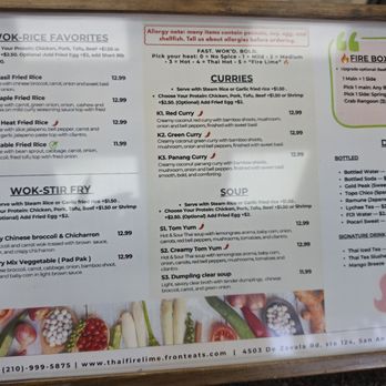 Thai Fire Lime - Thai Near Me - San Antonio, Texas