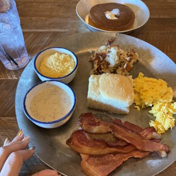Five Oaks Farm Kitchen - Farm Tenant Favorite - basically a HUGE sampler platter - Breakfast & Brunch Near Me - Sevierville, Tennessee Five Oaks Farm Kitchen - Farm Tenant Favorite - basically a HUGE sampler platter - Breakfast & Brunch Near Me - Sevierville, Tennessee