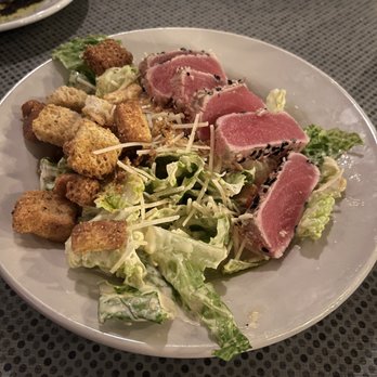 Jeffrey's - Ahi tuna Caesar salad - Steakhouses Near Me - Mooresville, North Carolina