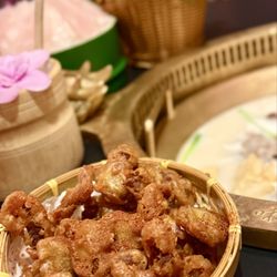 Fried pork